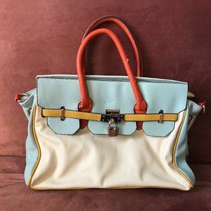 Multi-colored Leather Bag